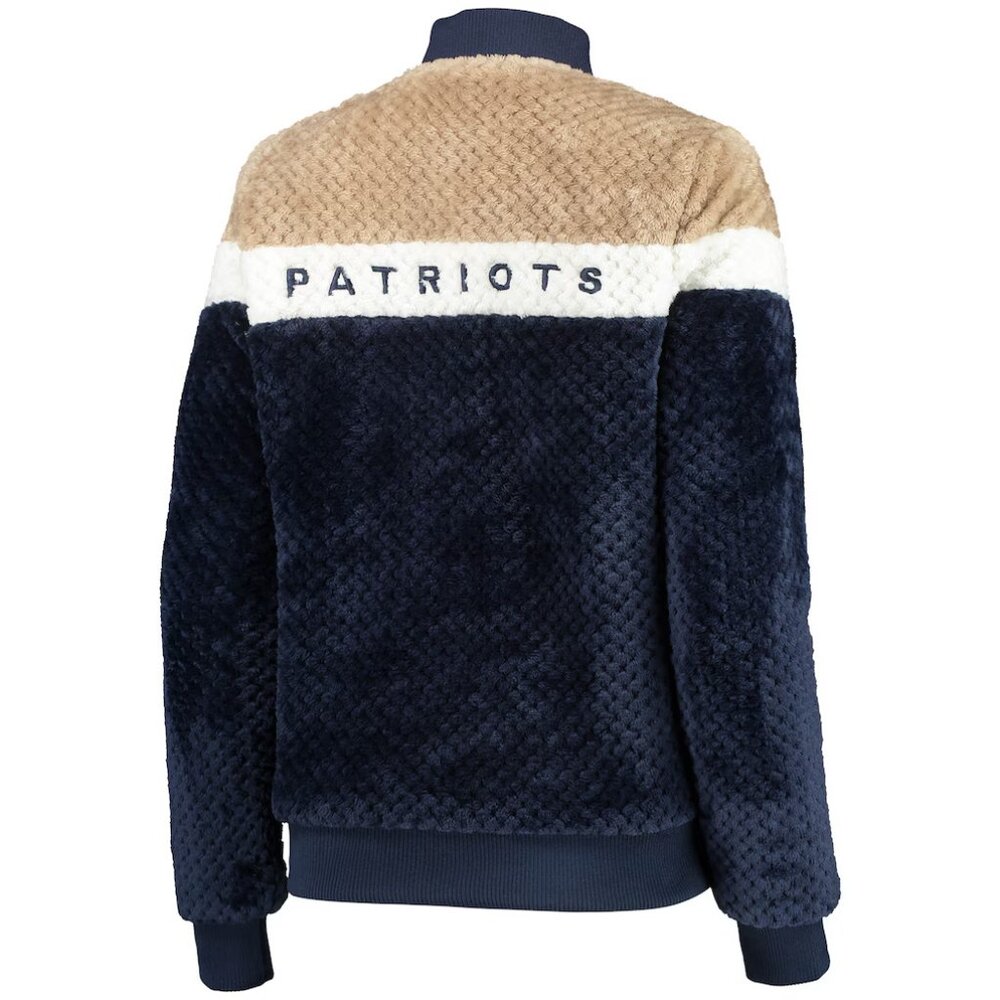NWT Patriots G‑III 4Her Sherpa Snap Jacket – Size L - Picture 3 of 6
